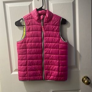TOMMY HILFIGER PUFFER PINK VEST